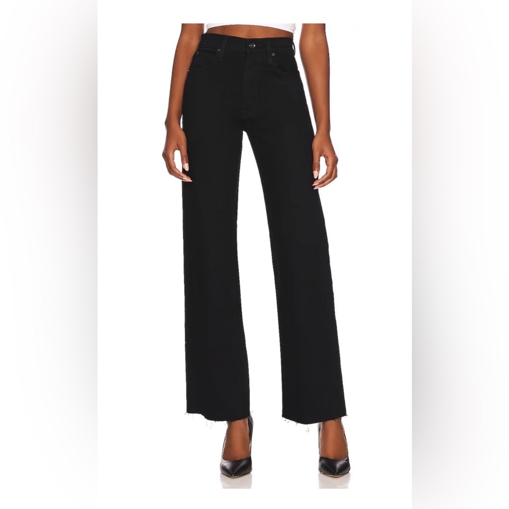 SLVRLAKE Grace Jeans in Jet Black